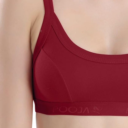 Women's Cotton Sports Bra PACK OF 3 for Everyday
