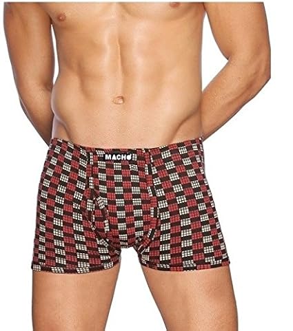 Macho Print Mini Trunk Assorted Colour Pack of 4 Pcs for Men's