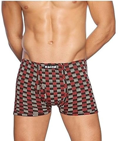Macho Print Mini Trunk Assorted Colour Pack of 4 Pcs for Men's
